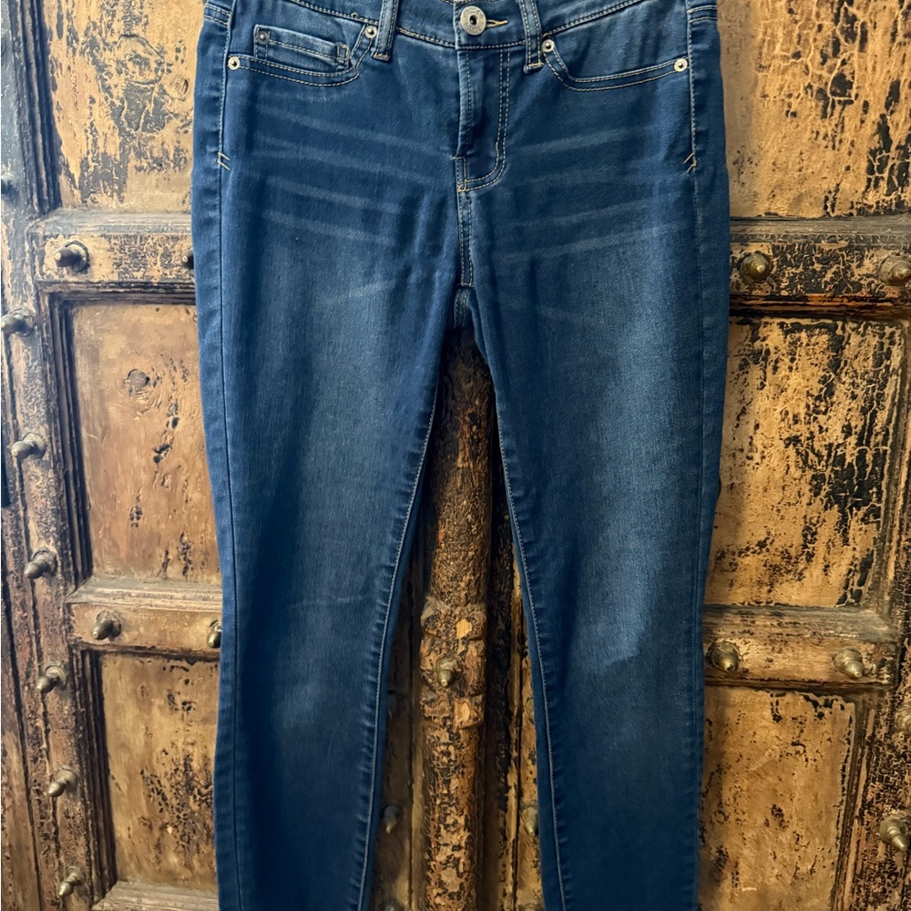 Mudd Dark Blue Skinny Jeans for Women